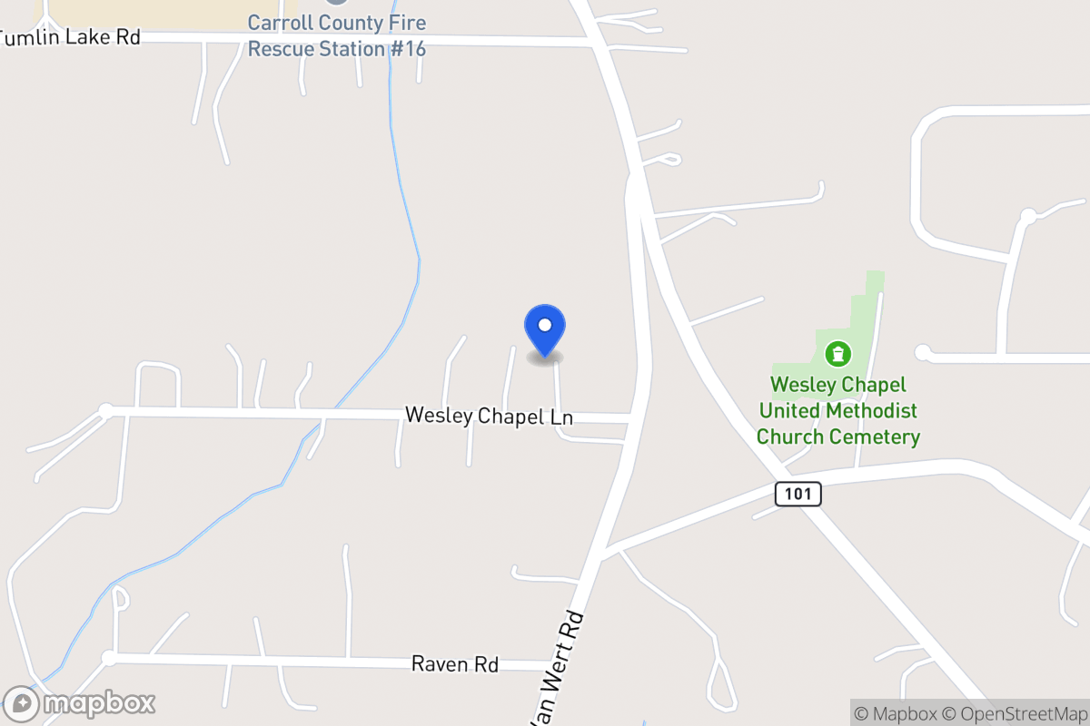 Map of 19 Wesley Chapel Ln