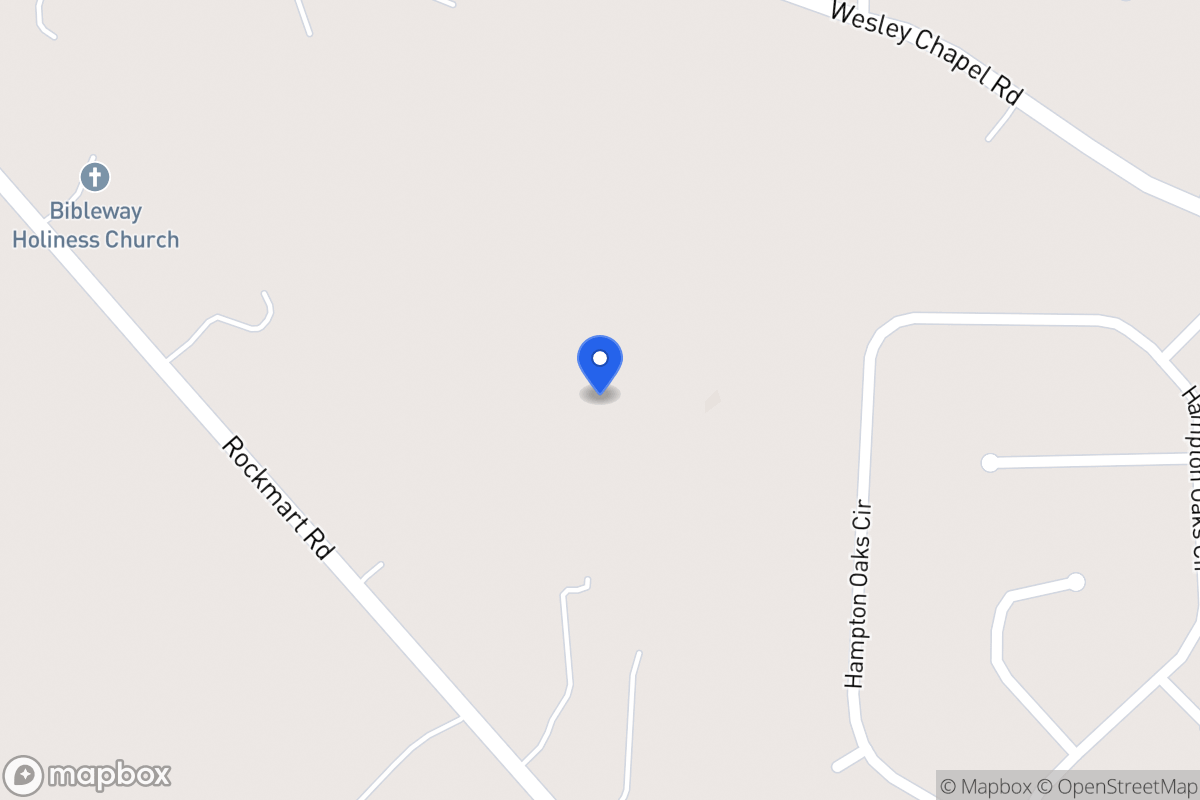 Map of 2052 Rockmart Rd