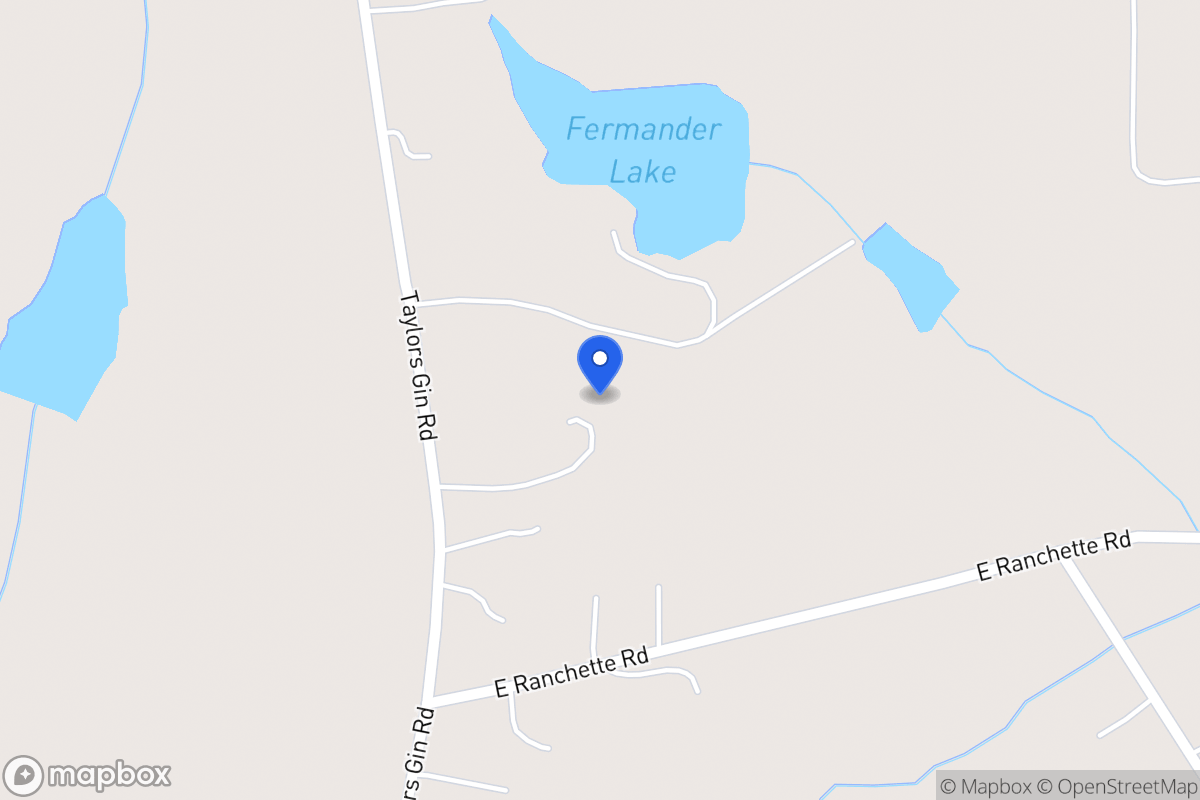 Map of 1407 Taylors Gin Rd