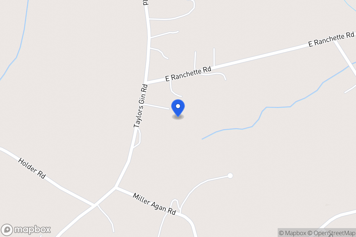 Map of 1245 Taylors Gin Rd