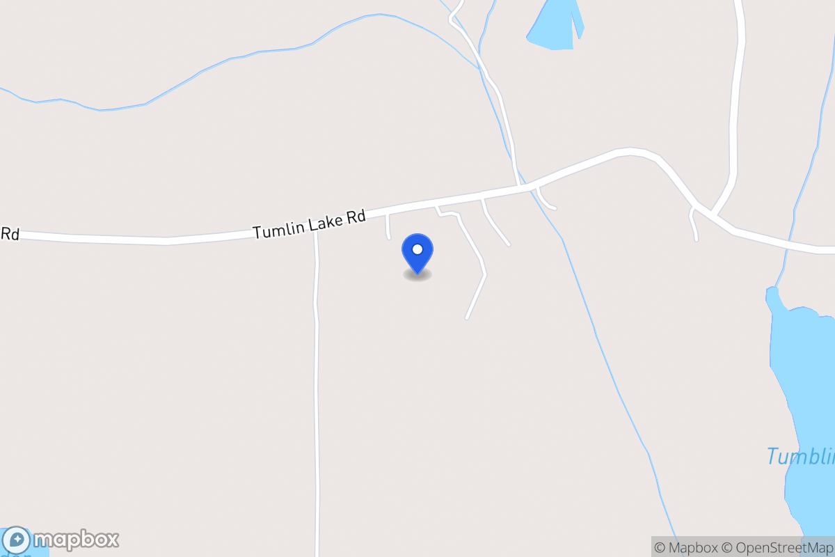 Map of 287 Tumlin Lake Rd