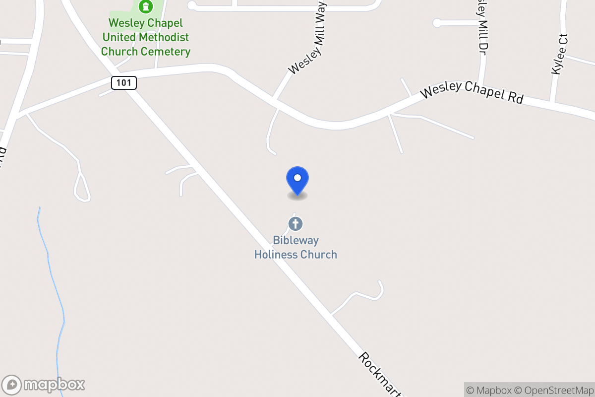 Map of 2169 Rockmart Rd