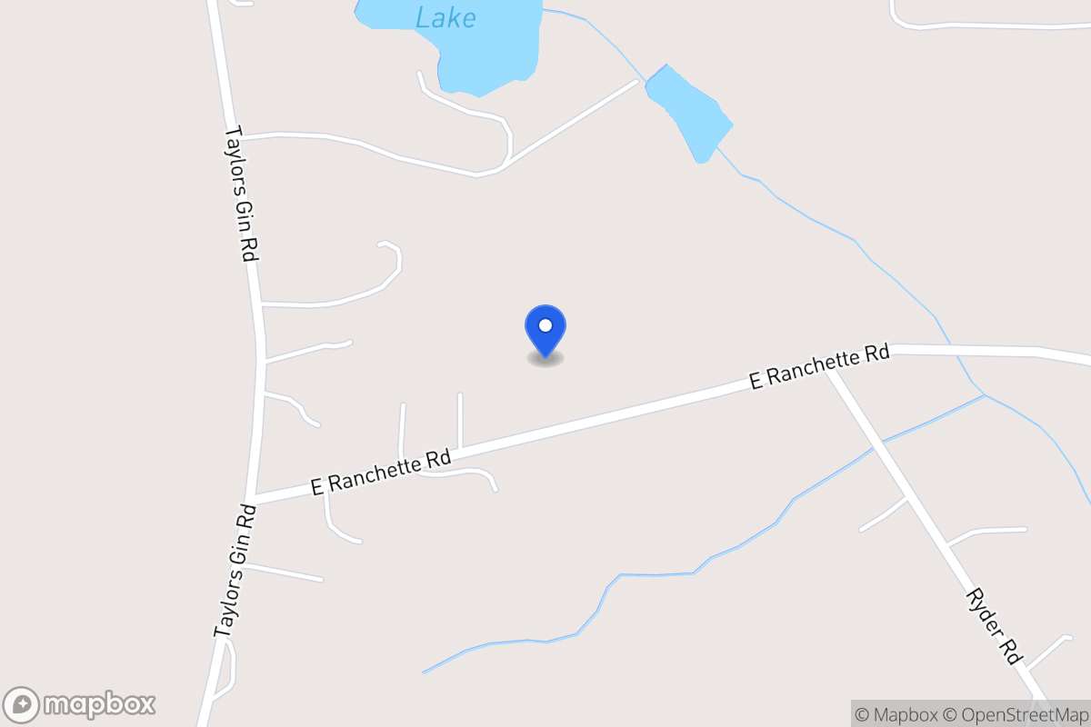 Map of 120 E Ranchette Rd