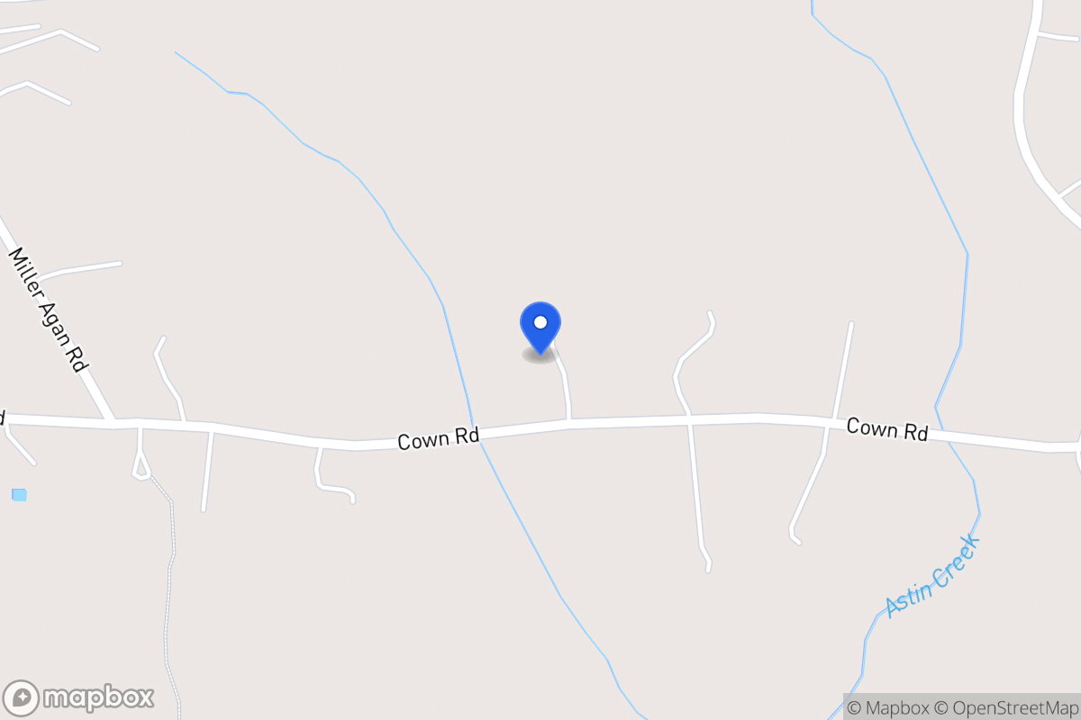 Map of 832 Cown Rd