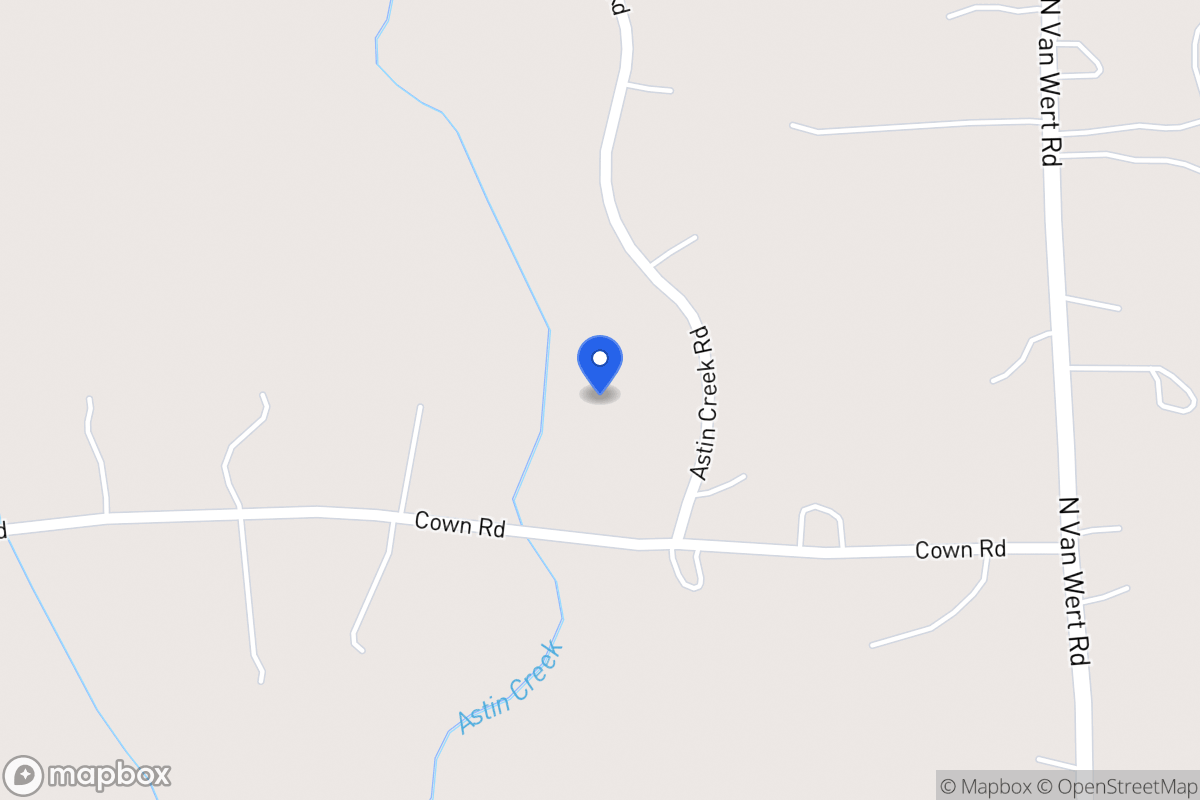 Map of 46 Astin Creek Rd