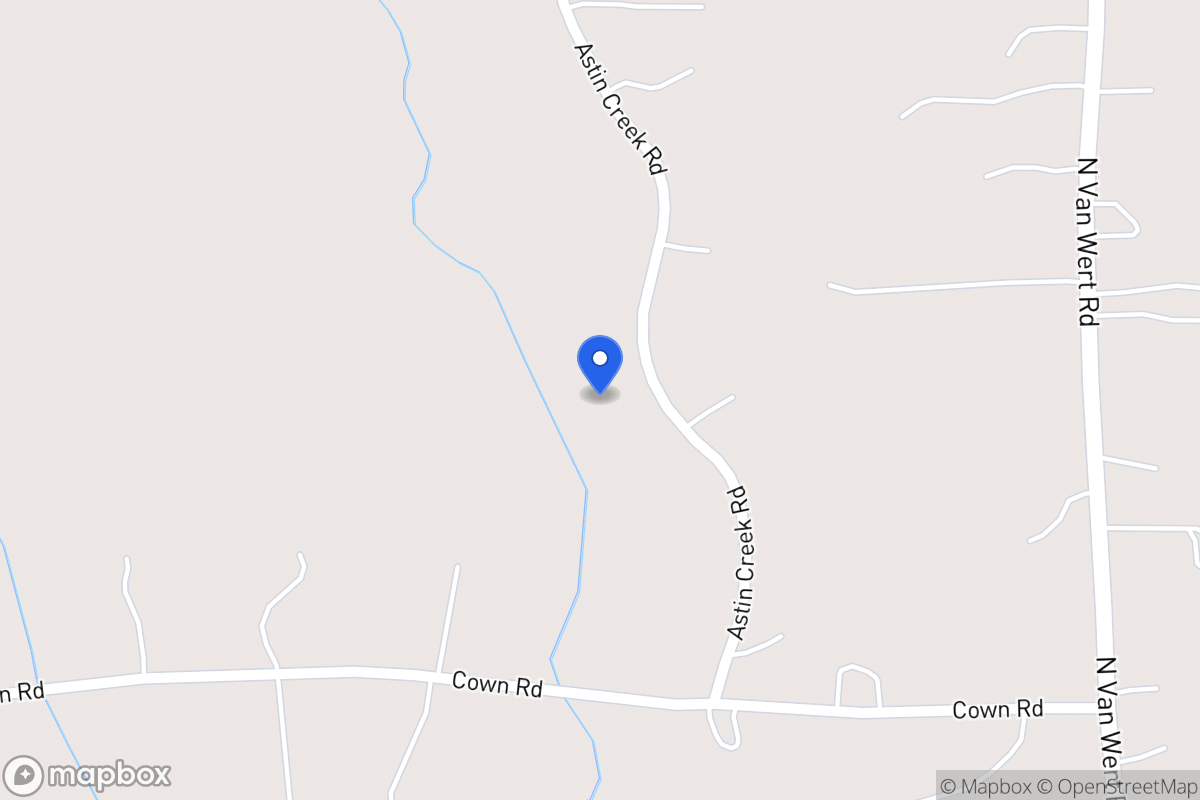 Map of 110 Astin Creek Rd