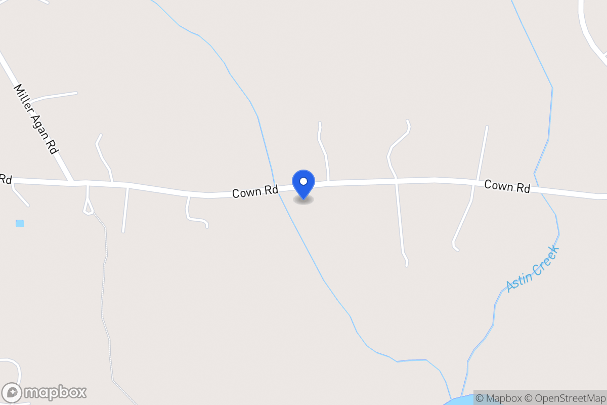 Map of 821 Cown Rd