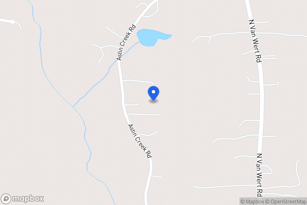 Map of 253 Astin Creek Rd