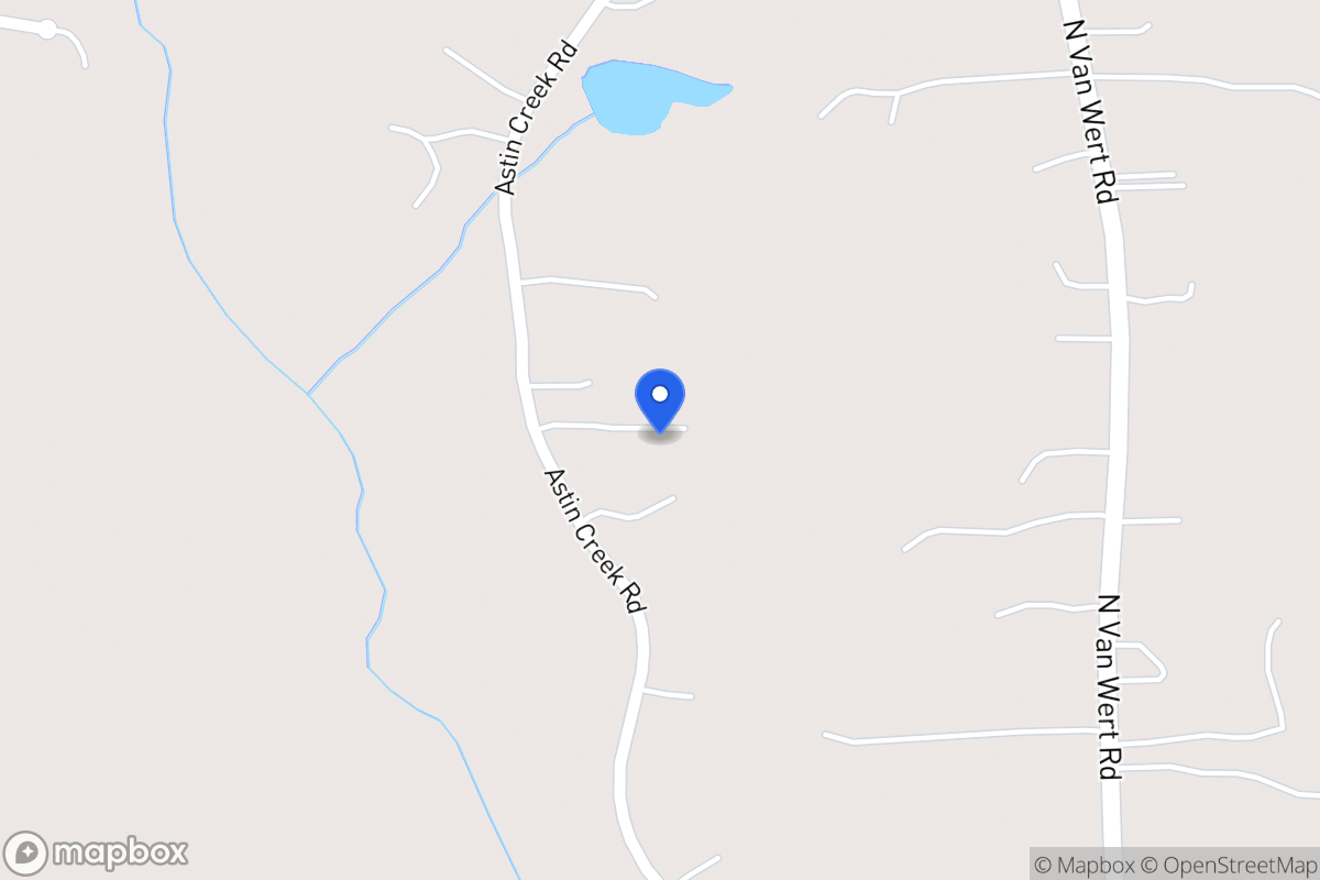 Map of 247 Astin Creek Rd