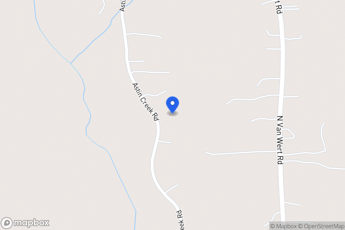 Map of 191 Astin Creek Rd