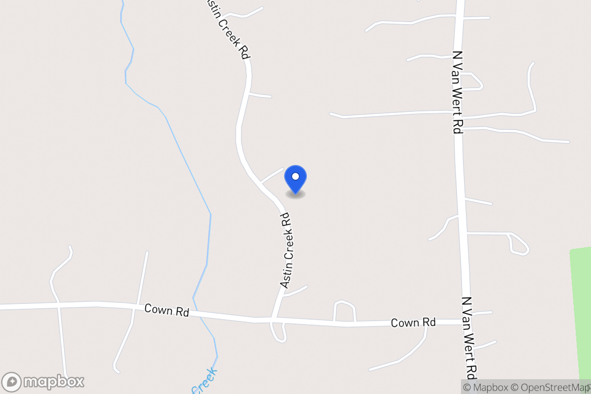 Map of 71 Astin Creek Rd
