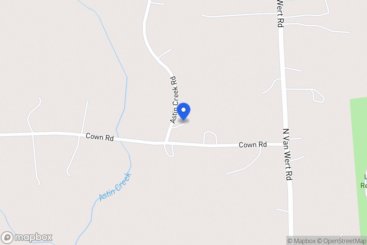Map of 17 Astin Creek Rd