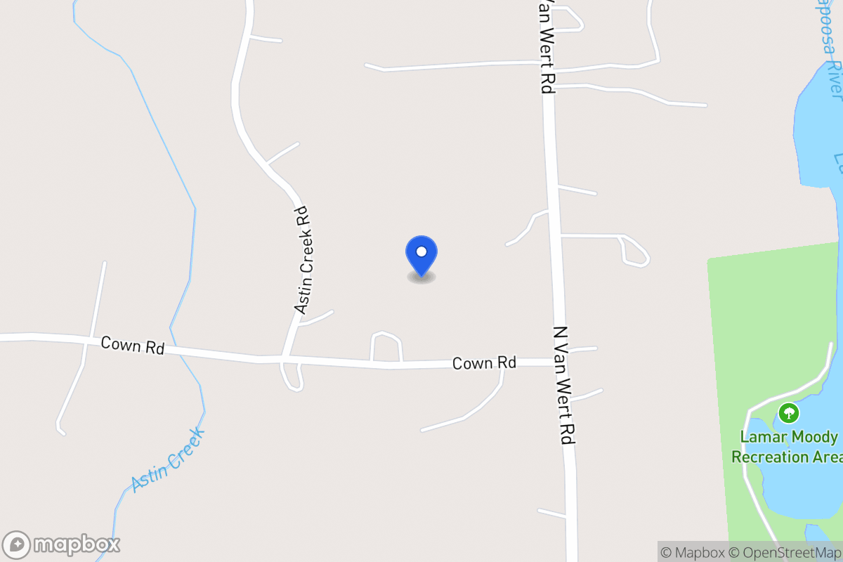 Map of 1098 Cown Rd
