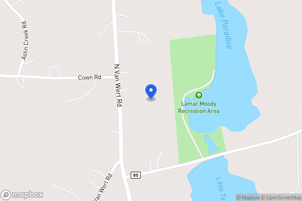 Map of 901 N Van Wert Rd