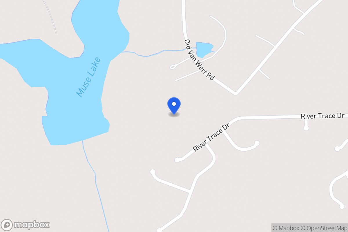 Map of 3194 Old Van Wert Rd