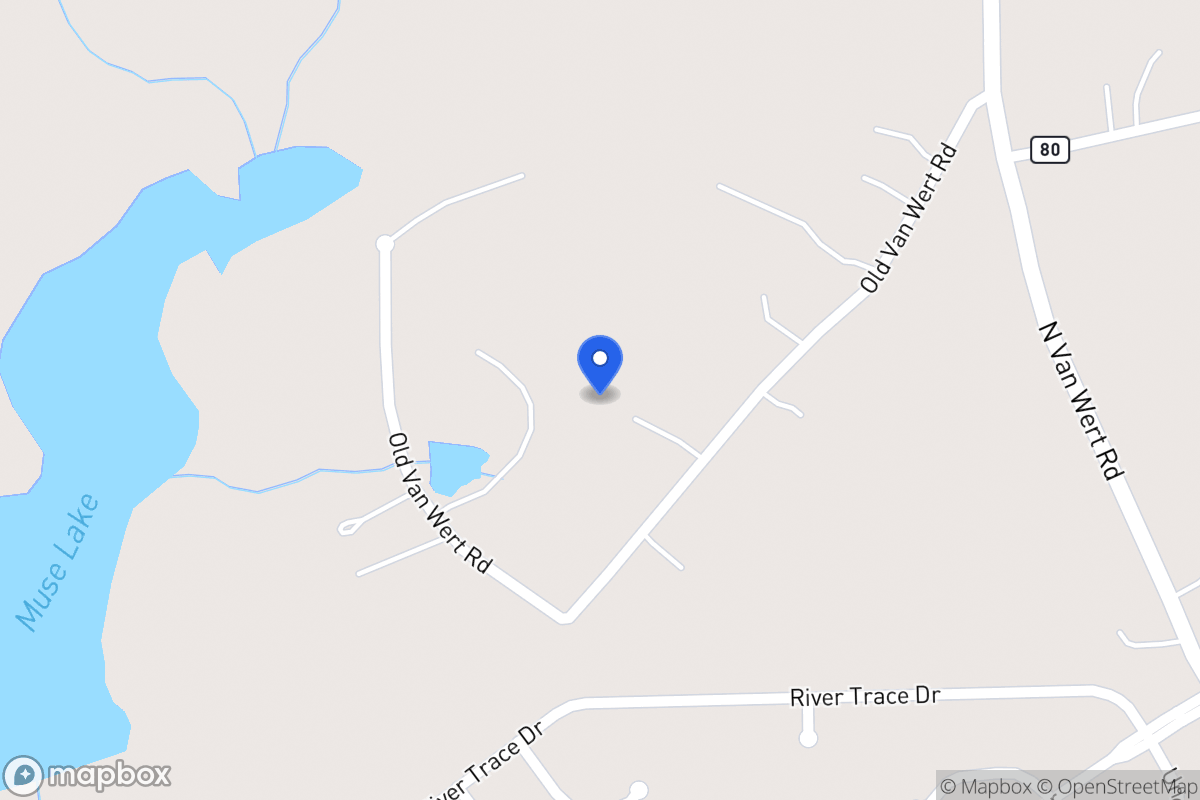 Map of 3001 Old Van Wert Rd