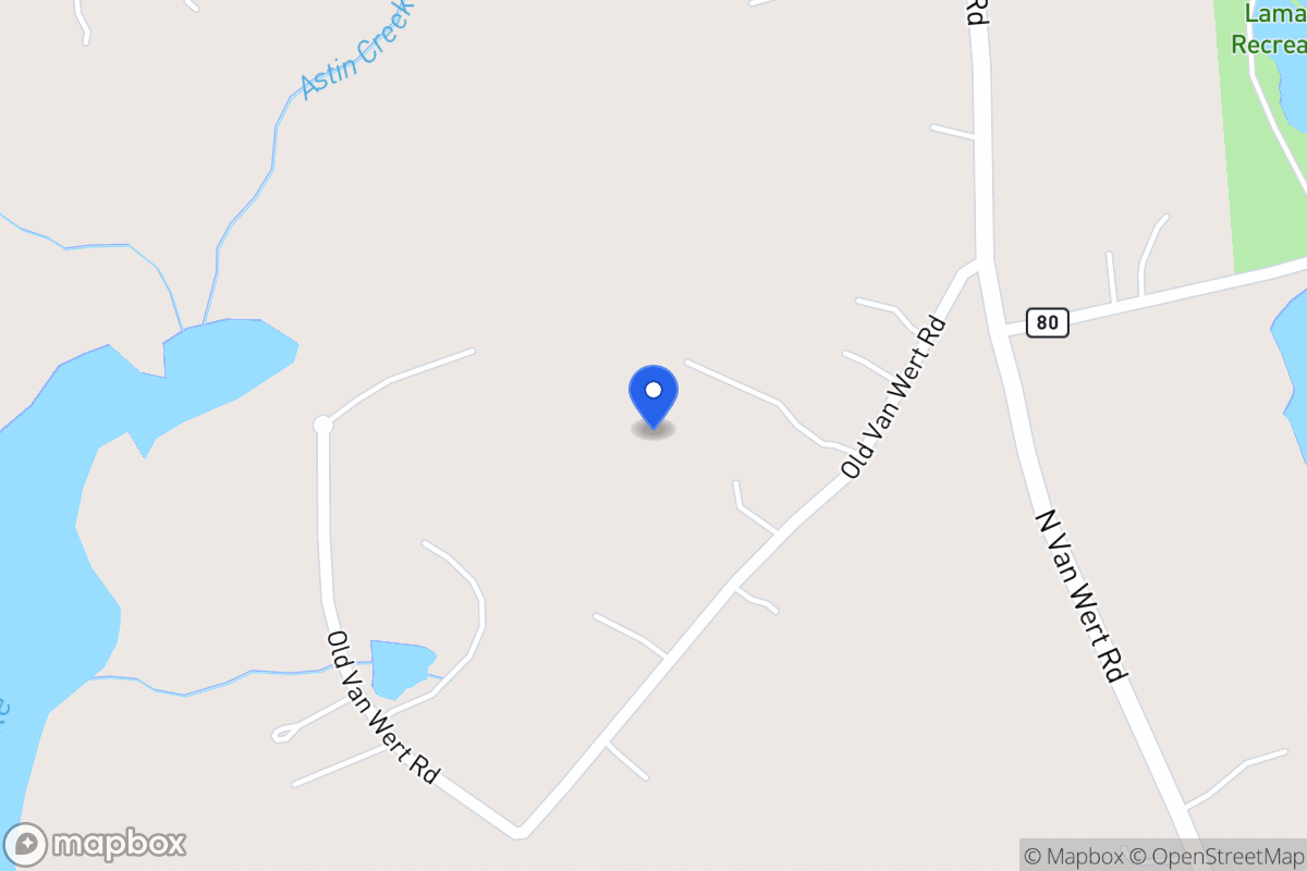 Map of 2901 Old Van Wert Rd