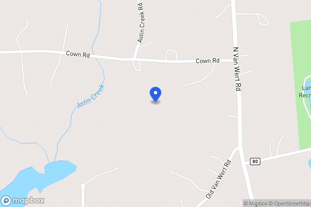 Map of 1069 Cown Rd