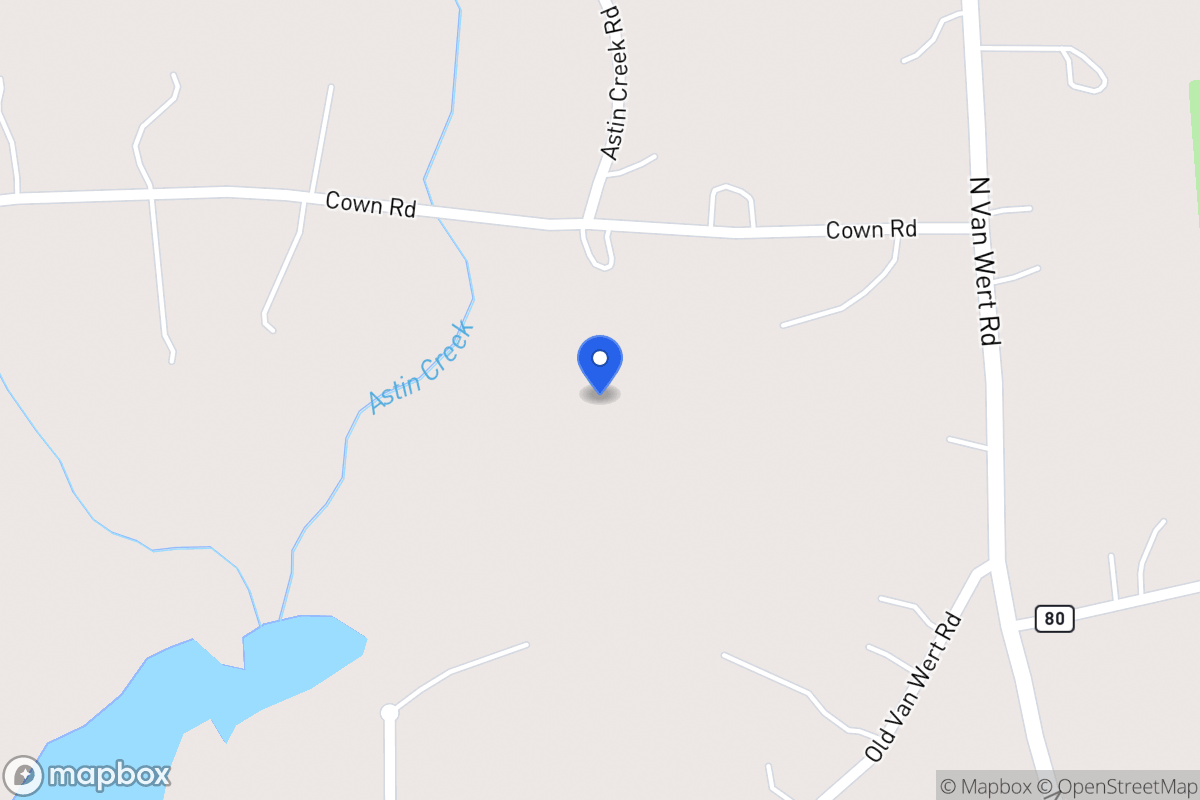 Map of 1041 Cown Rd