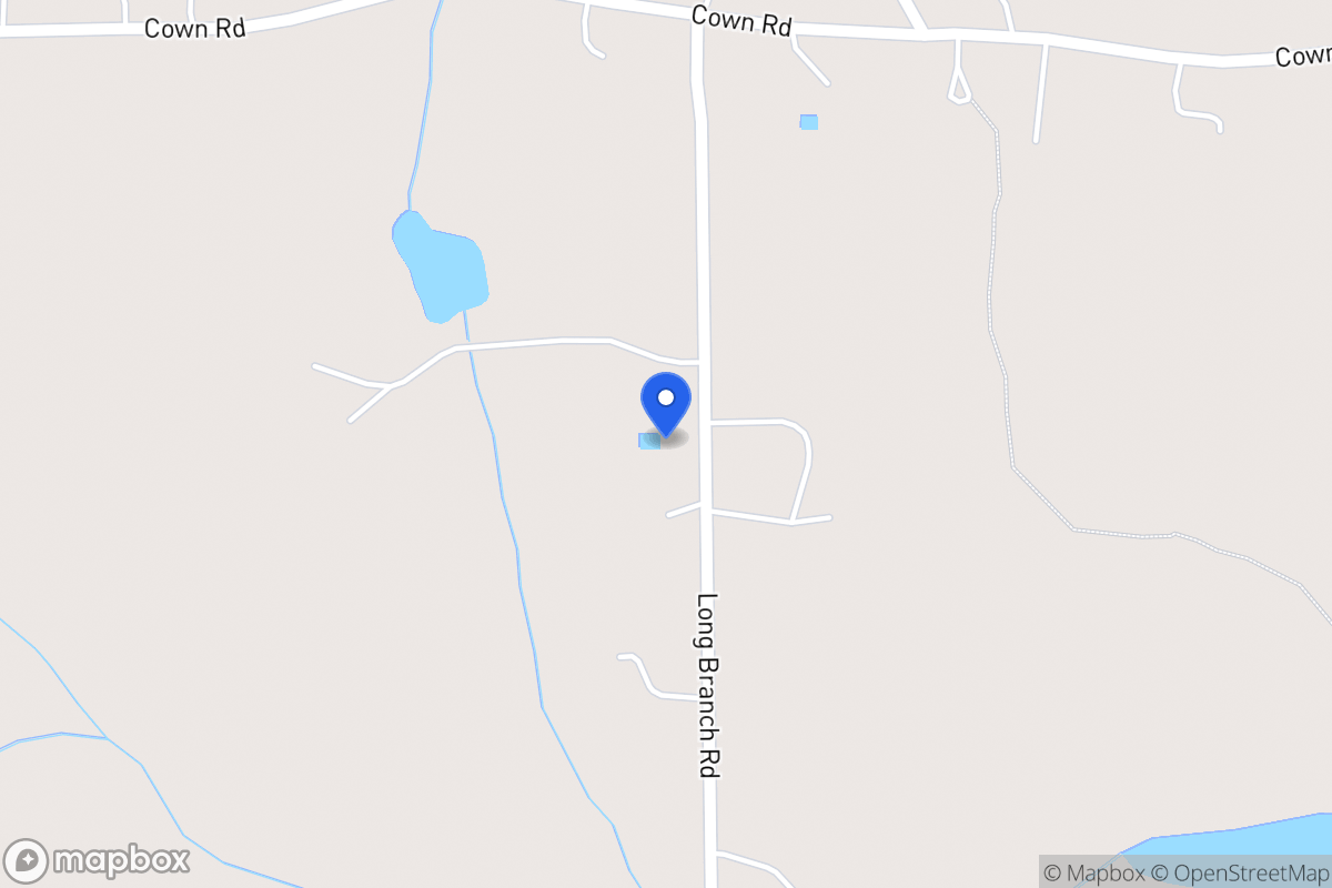 Map of 398 Long Branch Rd