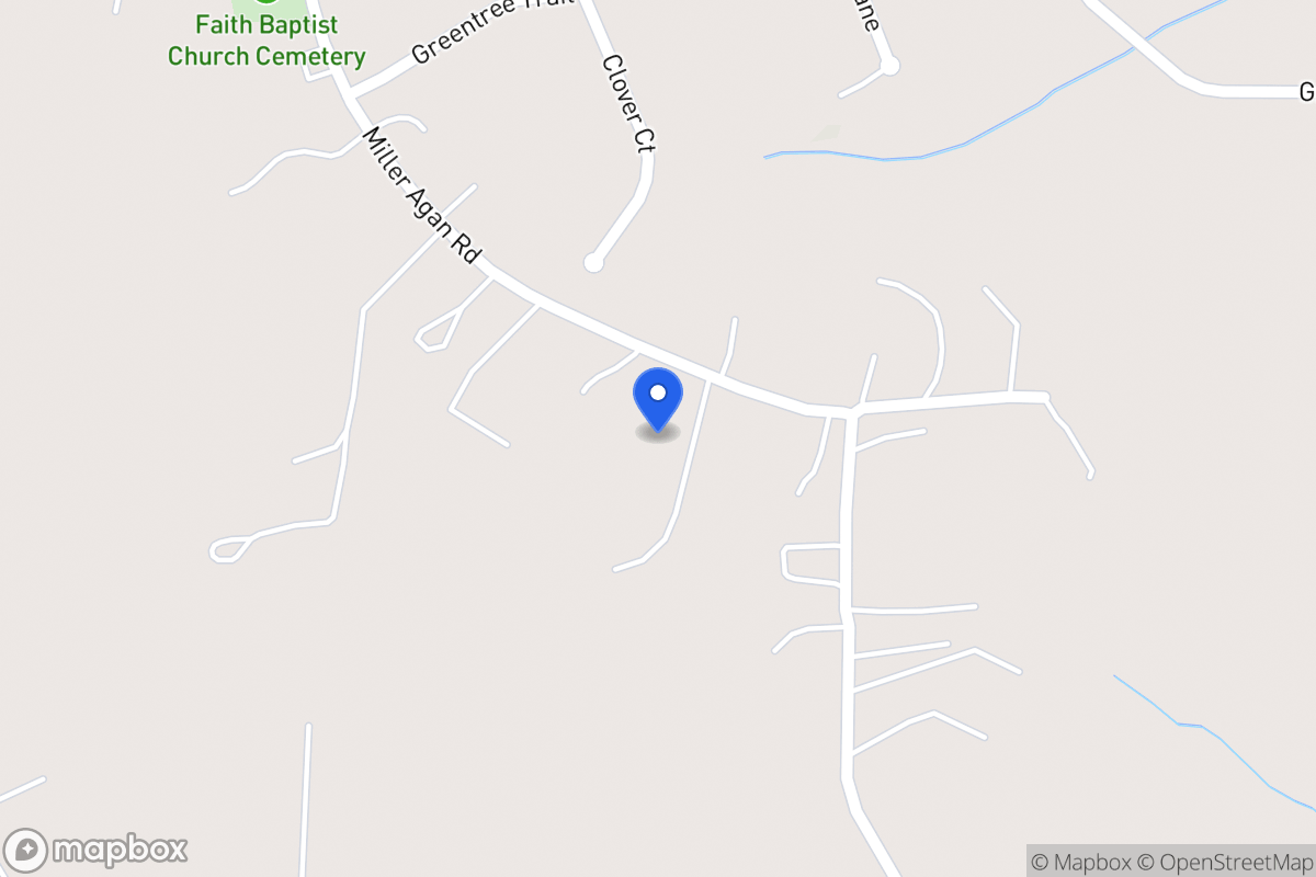 Map of 291 Miller Agan Rd