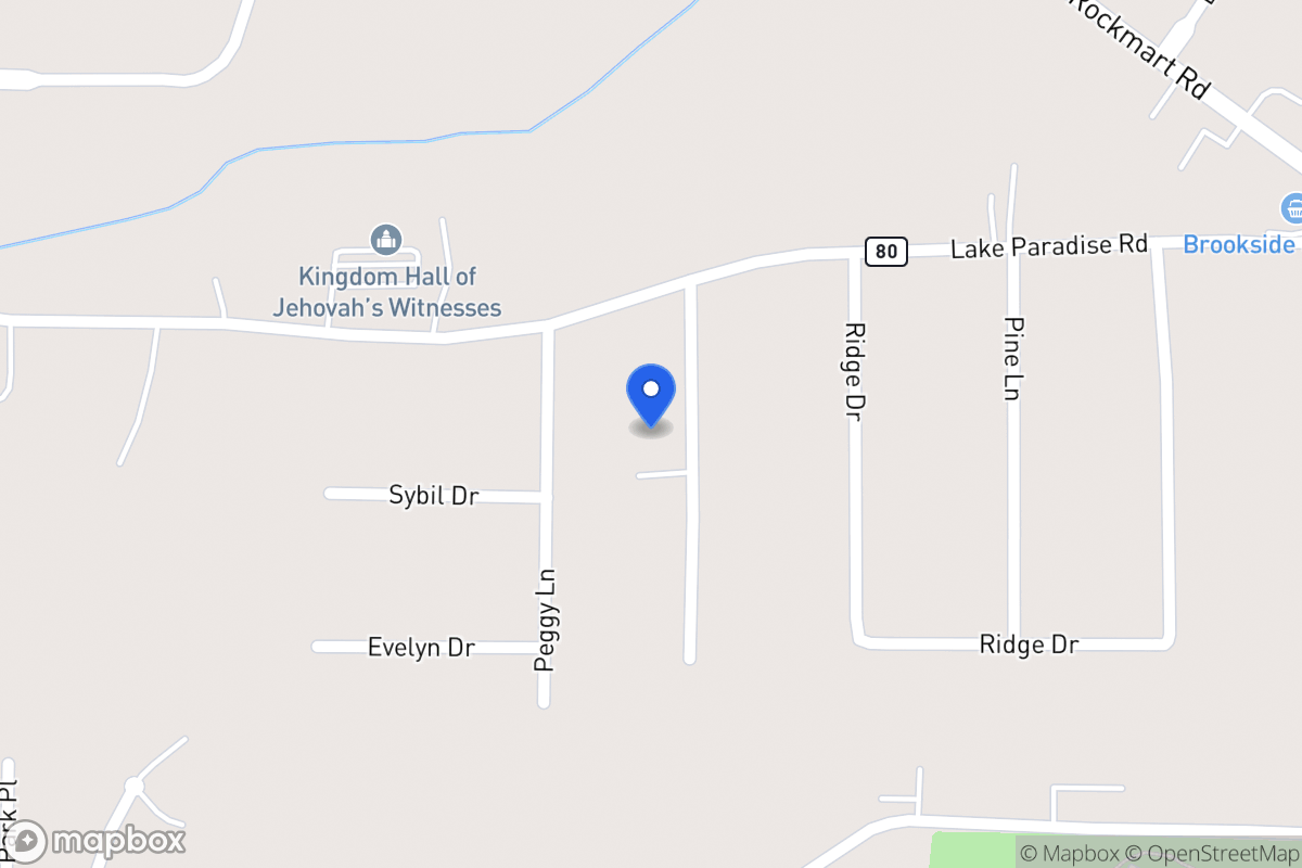 Map of 405 Jackie Ln