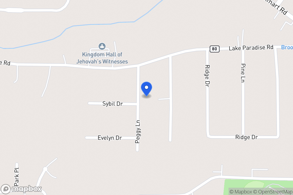 Map of 511 Peggy Ln