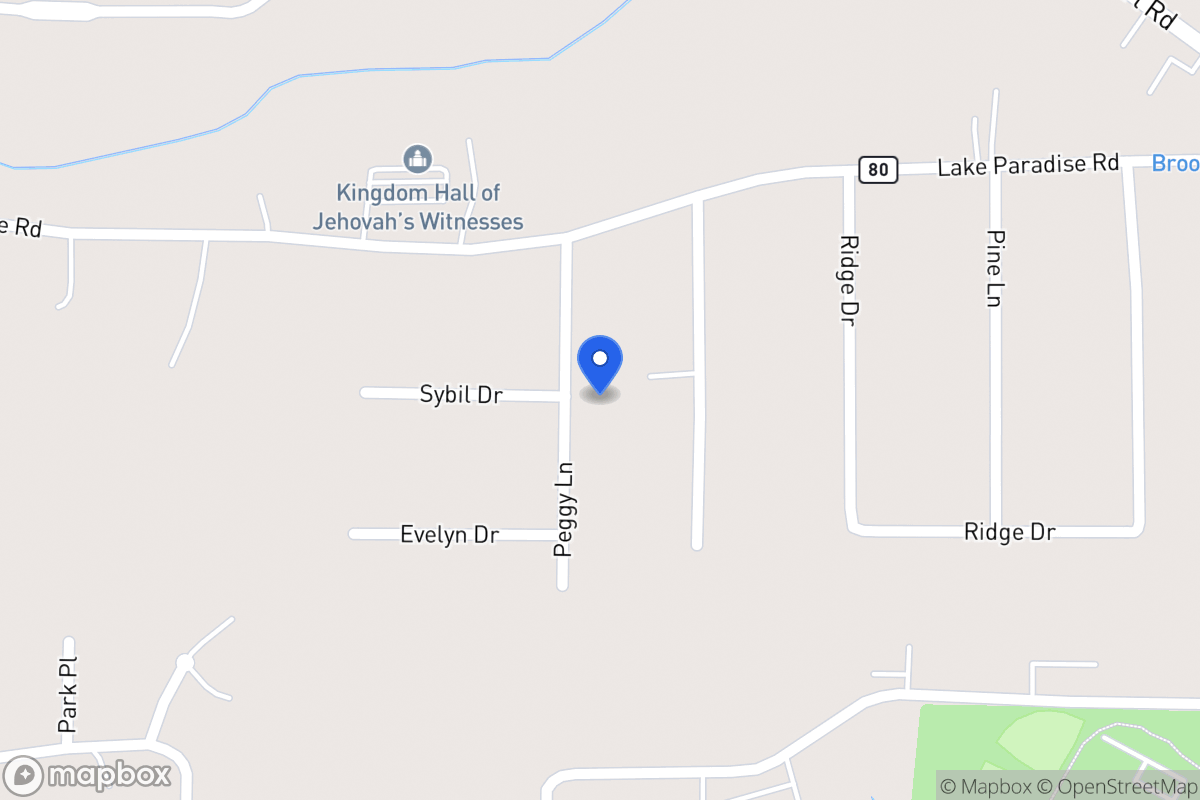 Map of 509 Peggy Ln