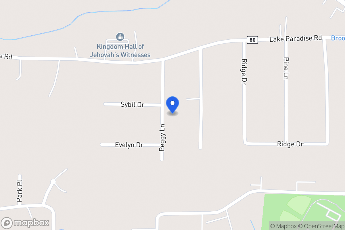 Map of 507 Peggy Ln