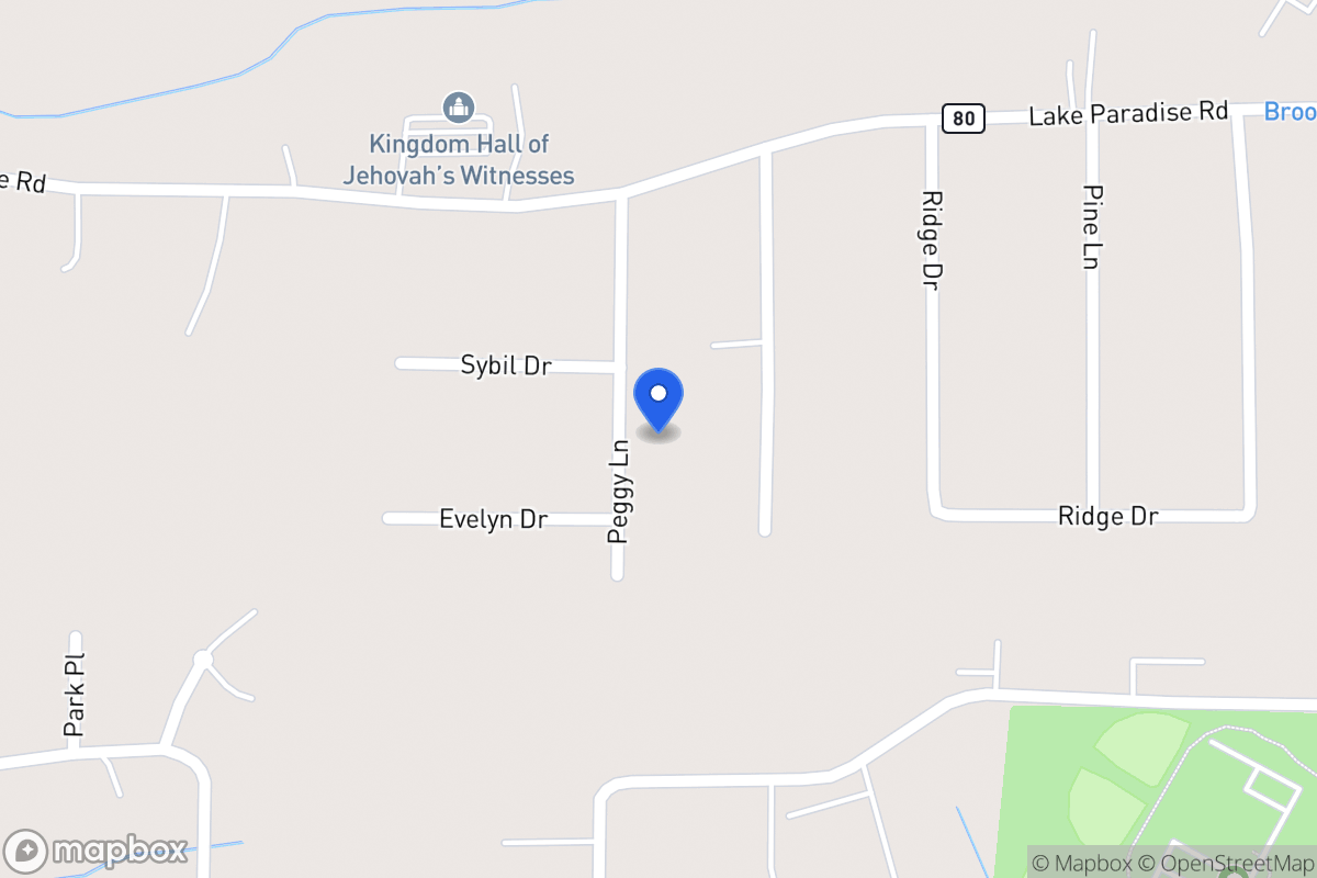 Map of 505 Peggy Ln