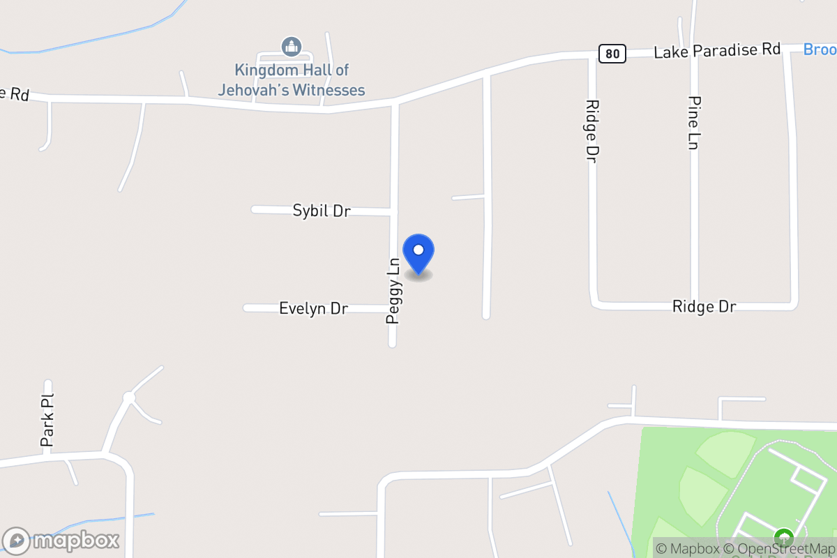 Map of 503 Peggy Ln