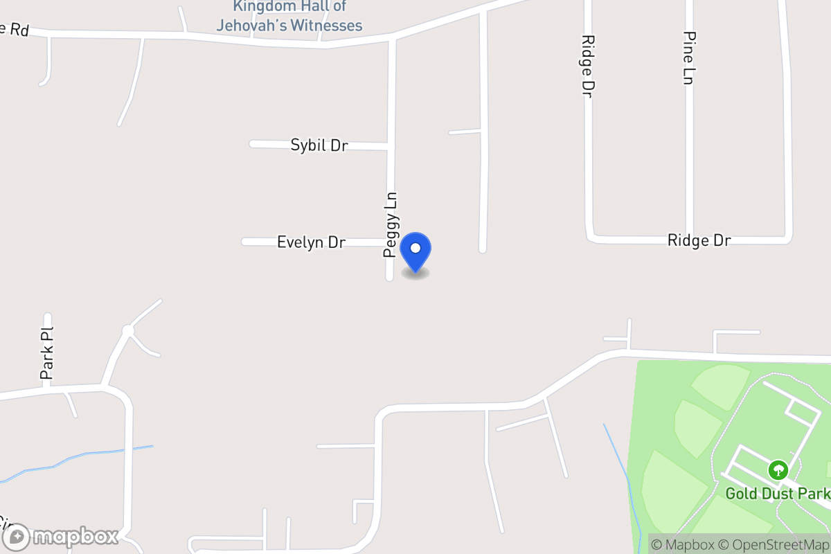 Map of 401 Peggy Ln
