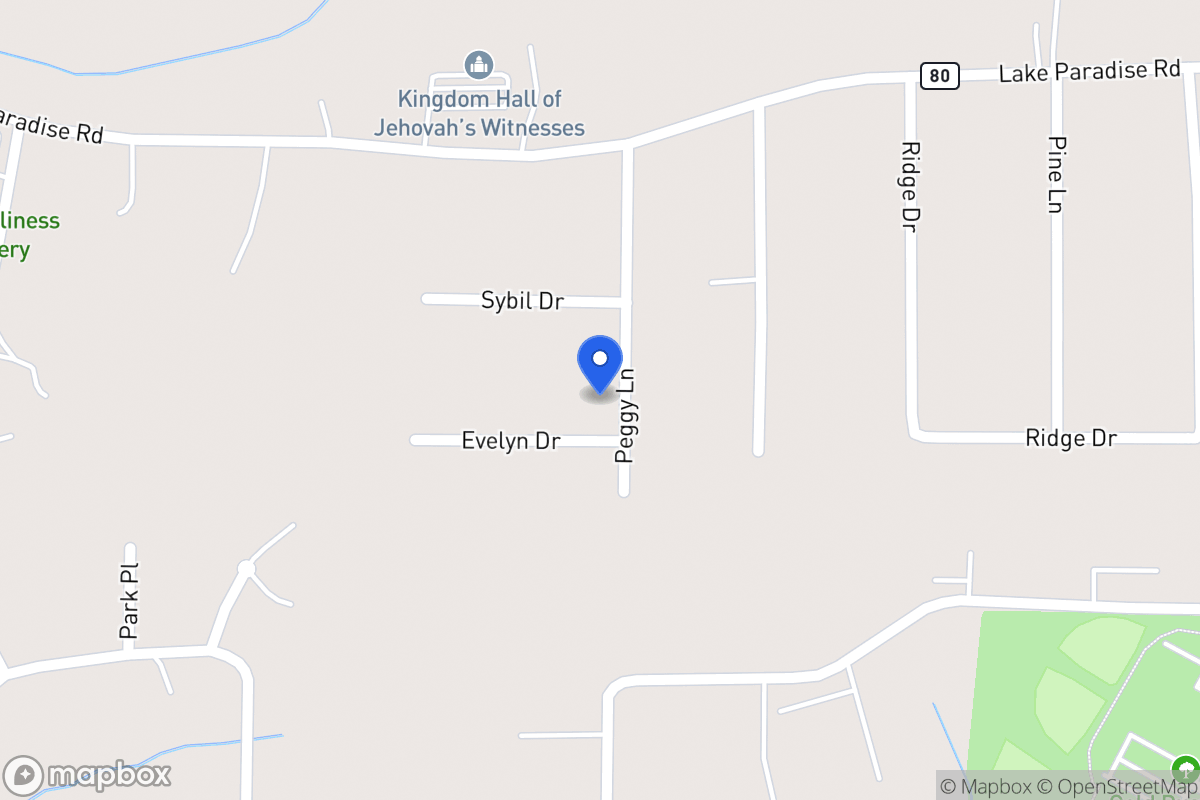 Map of 502 Peggy Ln