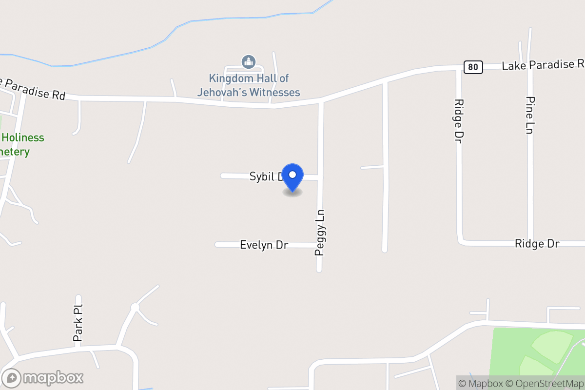 Map of 1502 Syble Dr