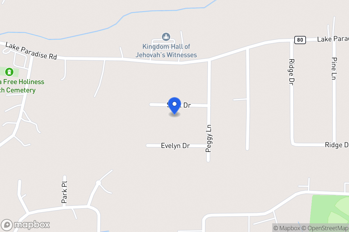 Map of 1508 Syble Dr