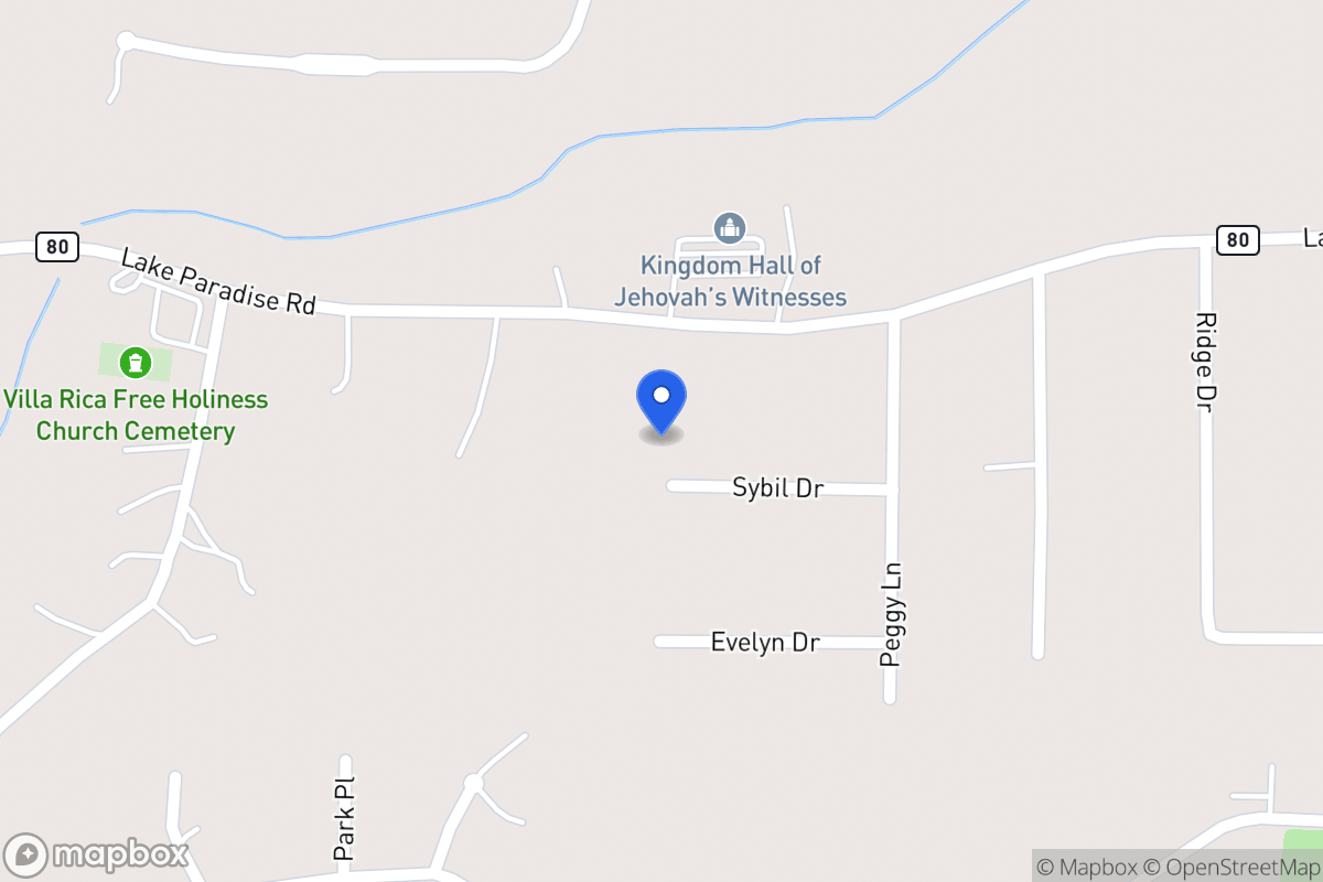 Map of 1513 Syble Dr