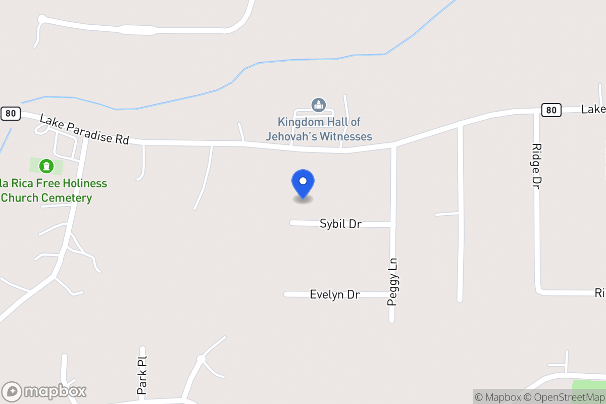 Map of 1511 Syble Dr