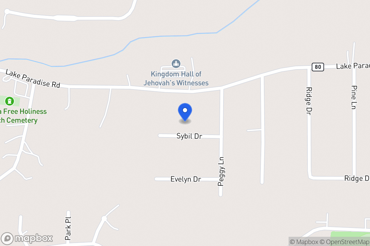 Map of 1507 Syble Dr