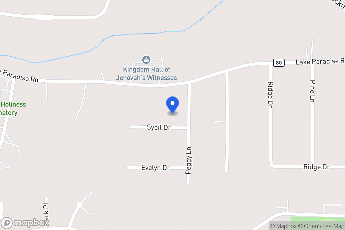 Map of 1503 Syble Dr
