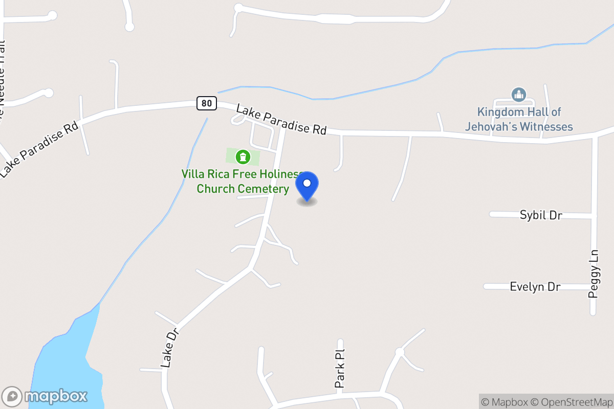 Map of 603 Lake Dr