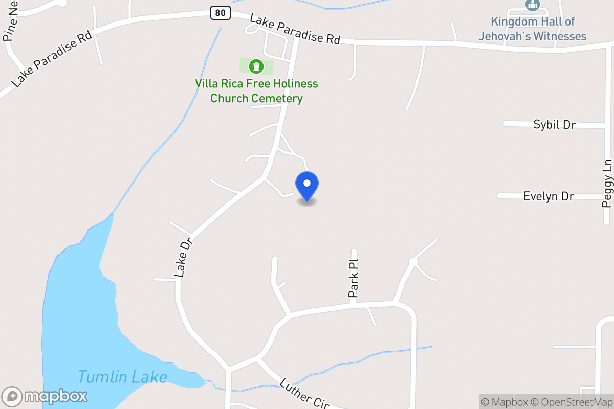 Map of 509 Lake Dr