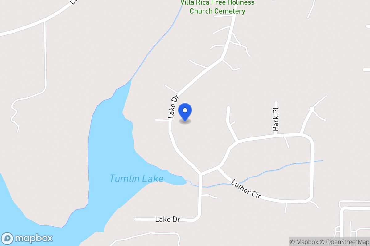 Map of Lake Dr
