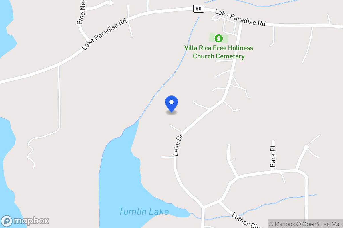 Map of 416 Lake Dr