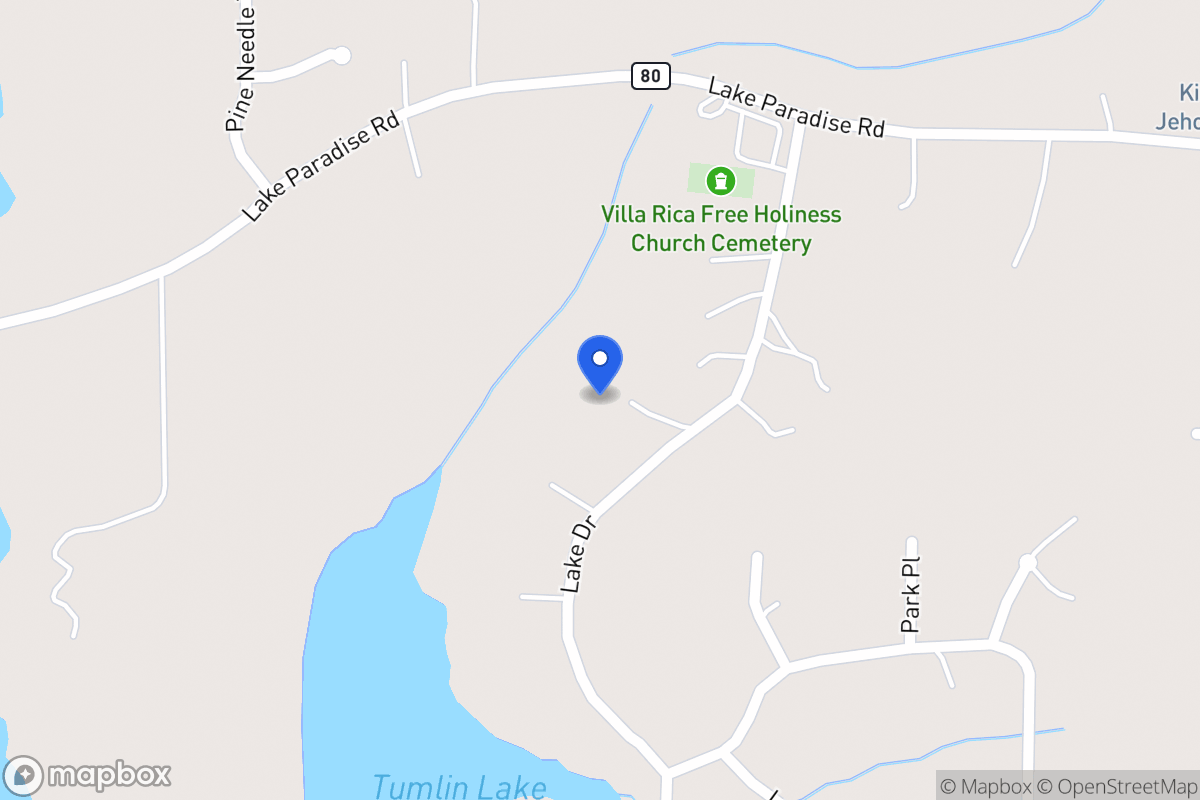 Map of 420 Lake Dr