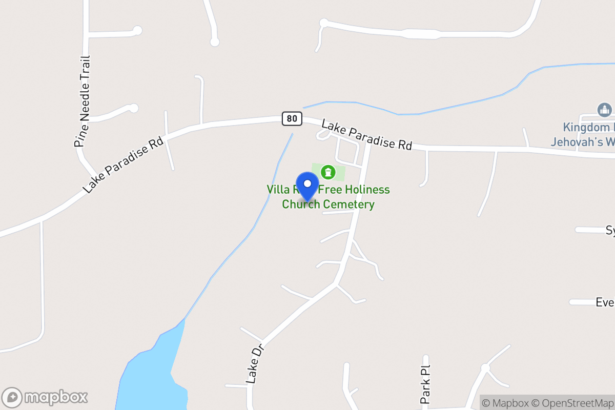 Map of 610 Lake Dr