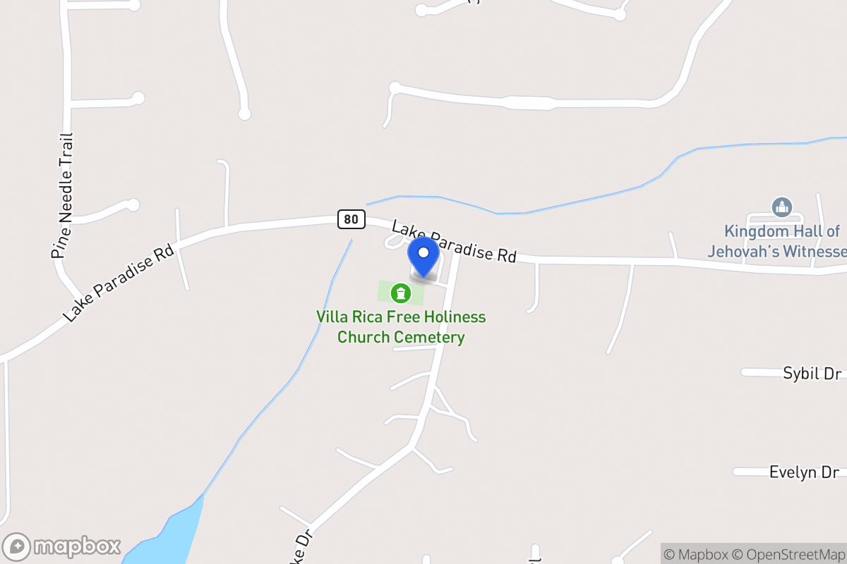 Map of 612 Lake Dr