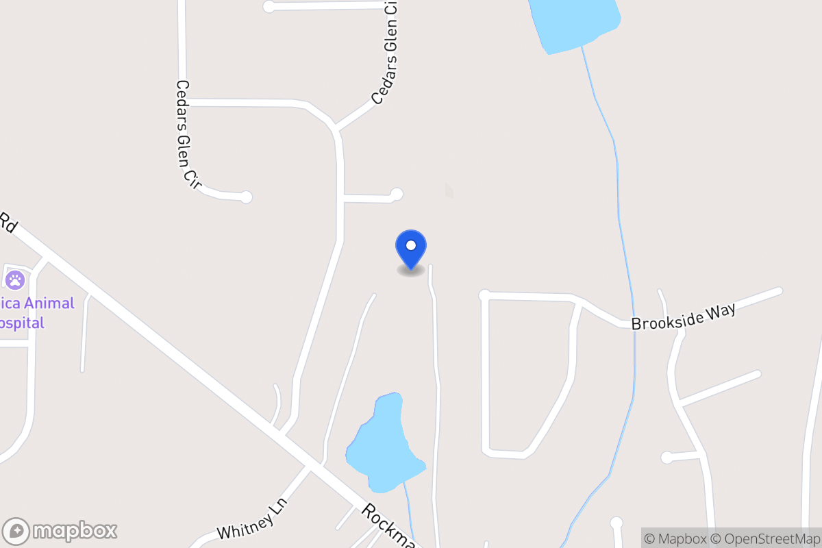 Map of 1435 Rockmart Rd