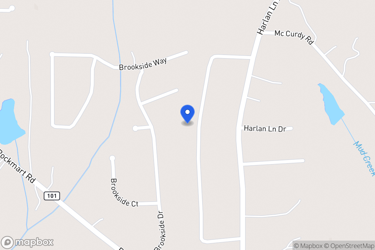 Map of 160 Sunny Ln