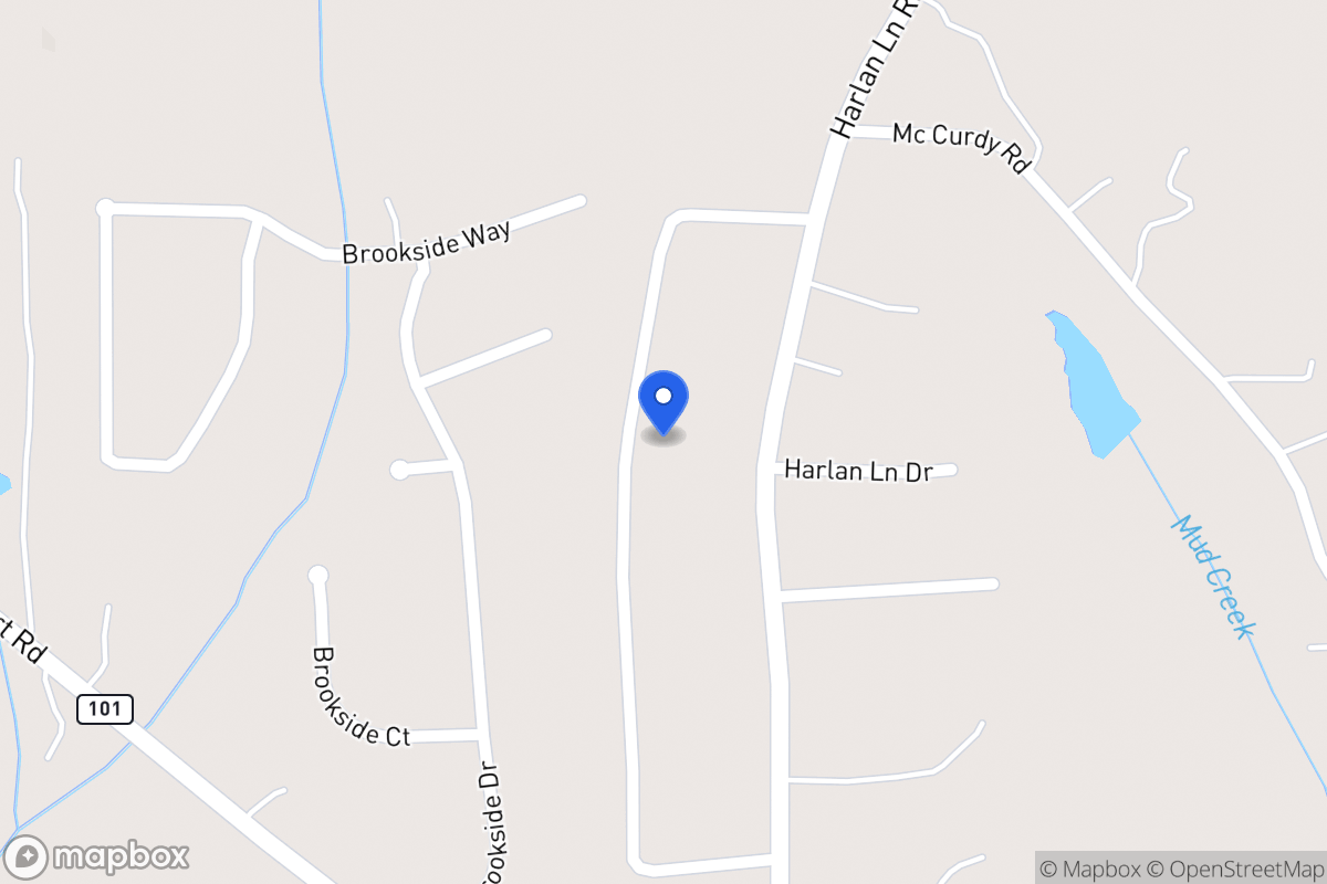 Map of 155 Sunny Ln