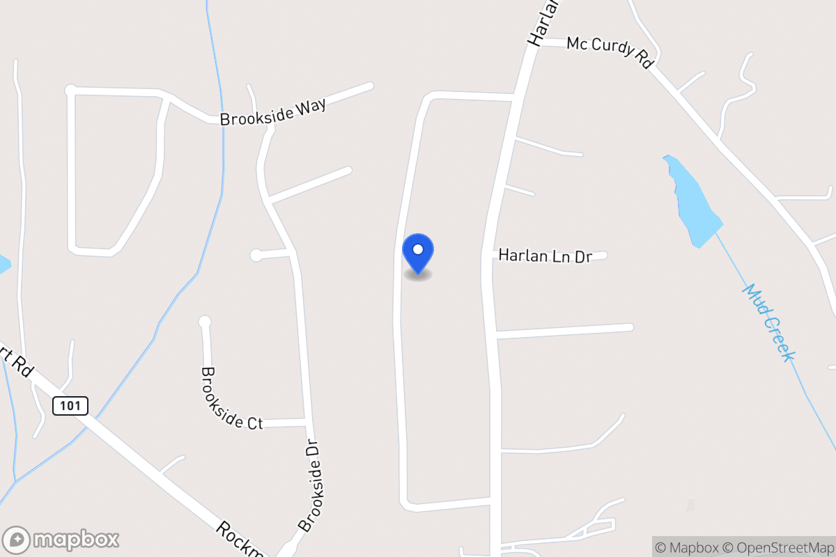 Map of 135 Sunny Ln